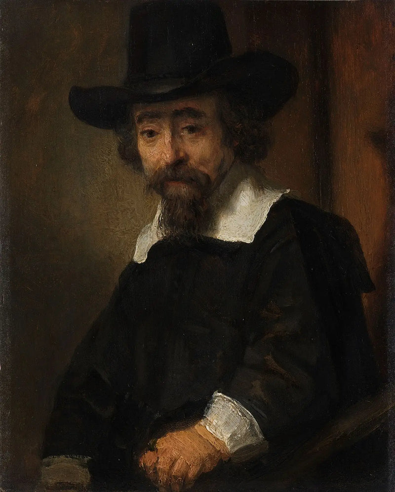 Portrait of Dr. Ephraim Bueno - Rembrandt
