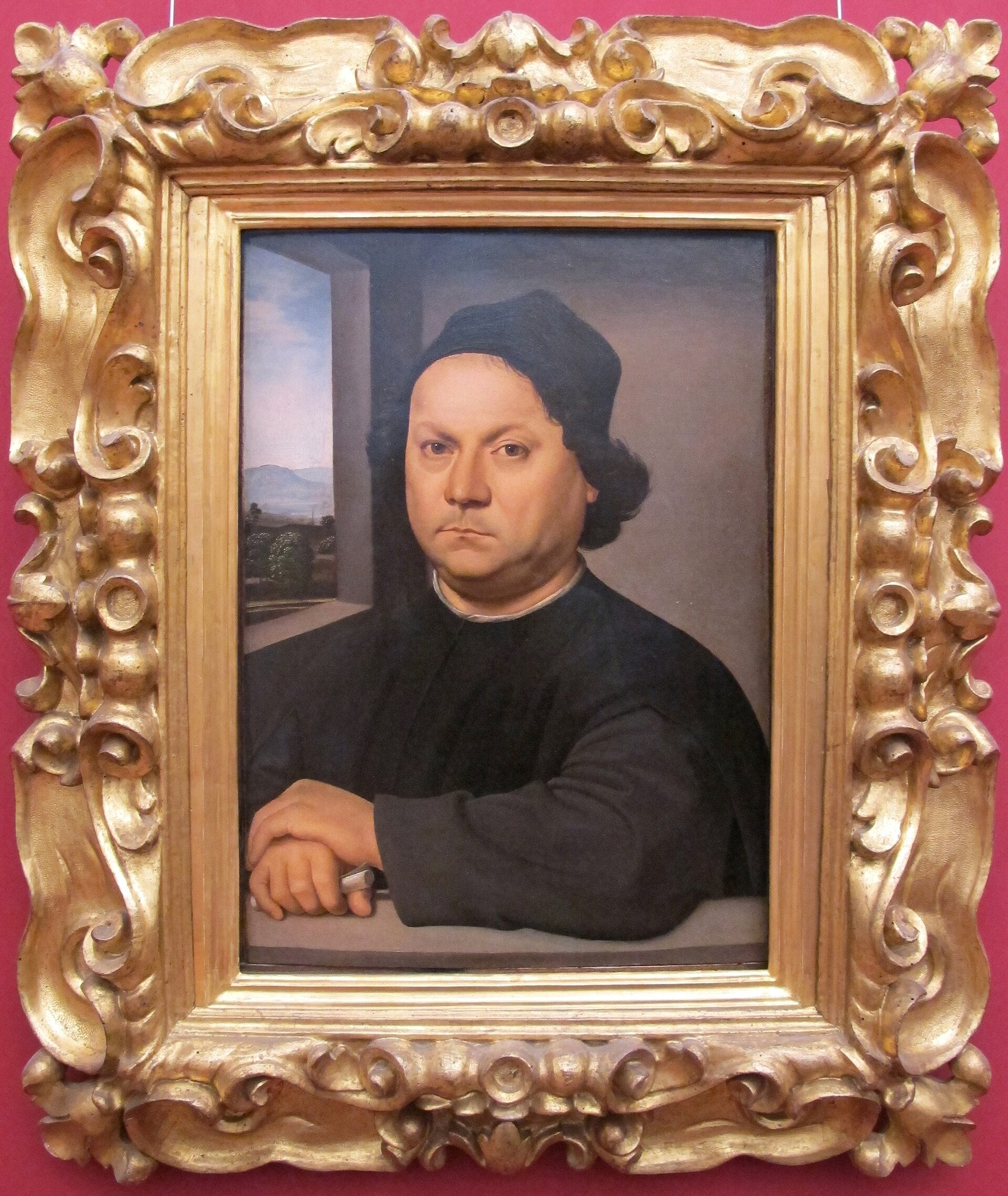 Portrait of Perugino - Raphael Sanzio