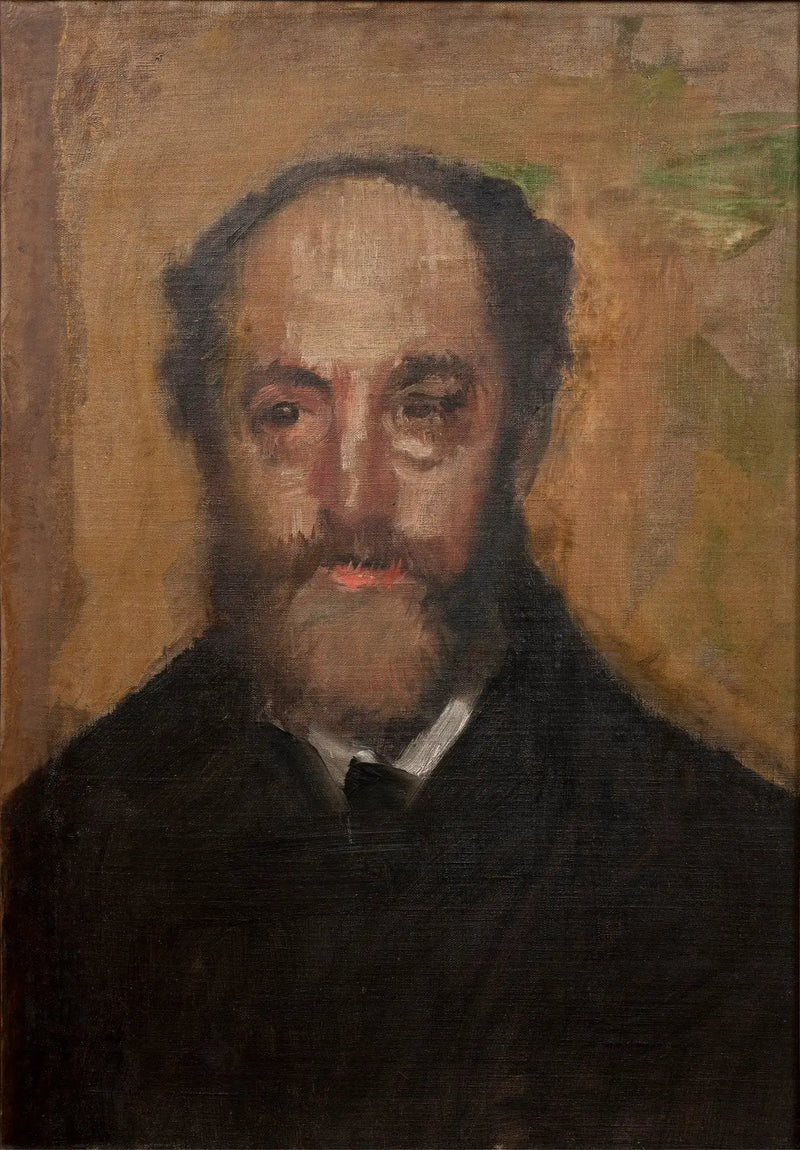 Portrait of the art critic Durand-Gréville - Edgar Degas