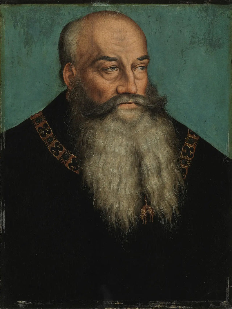 Portrait of Duke George of Saxony, known as George the Bearded - Lucas Cranach the Elder