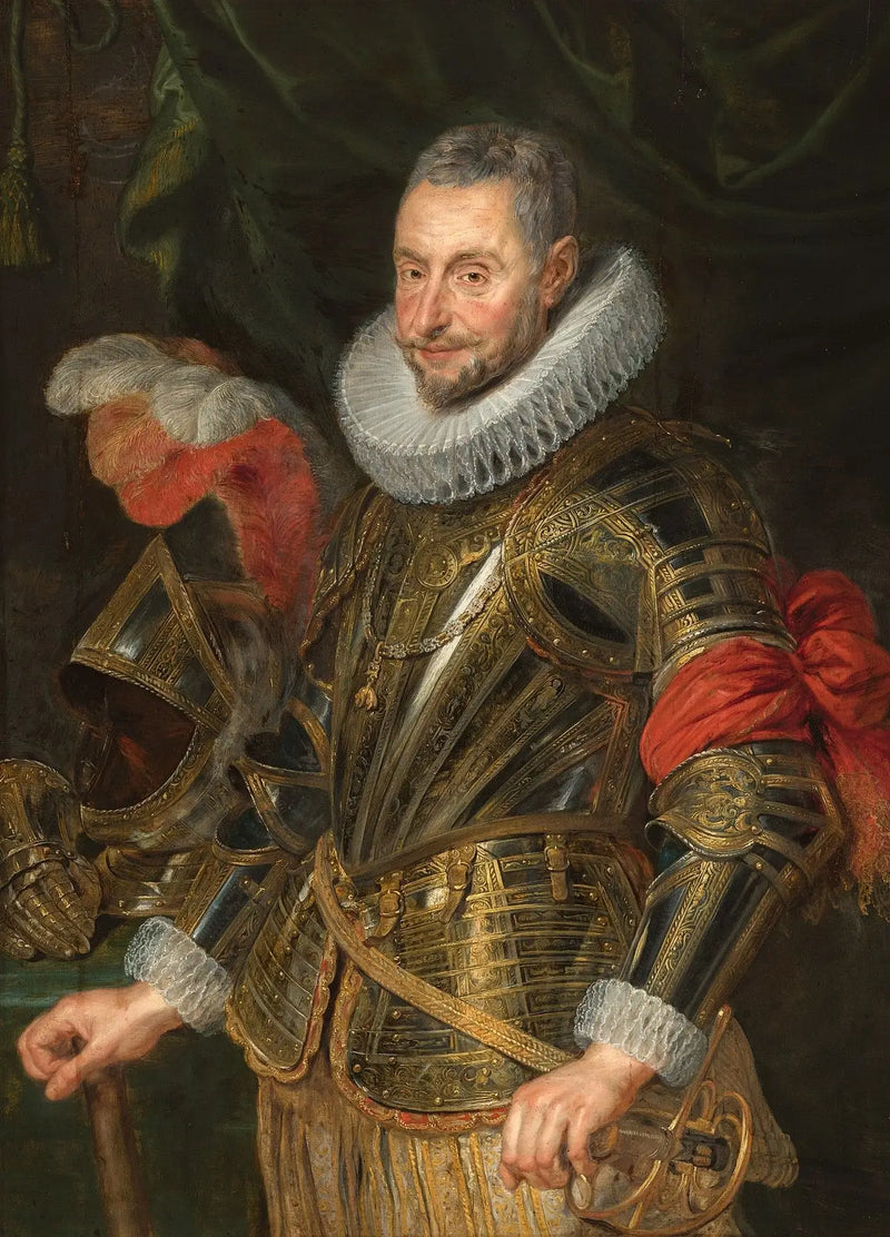 Portrait of Marquis Ambrogio Spinola - Peter Paul Rubens