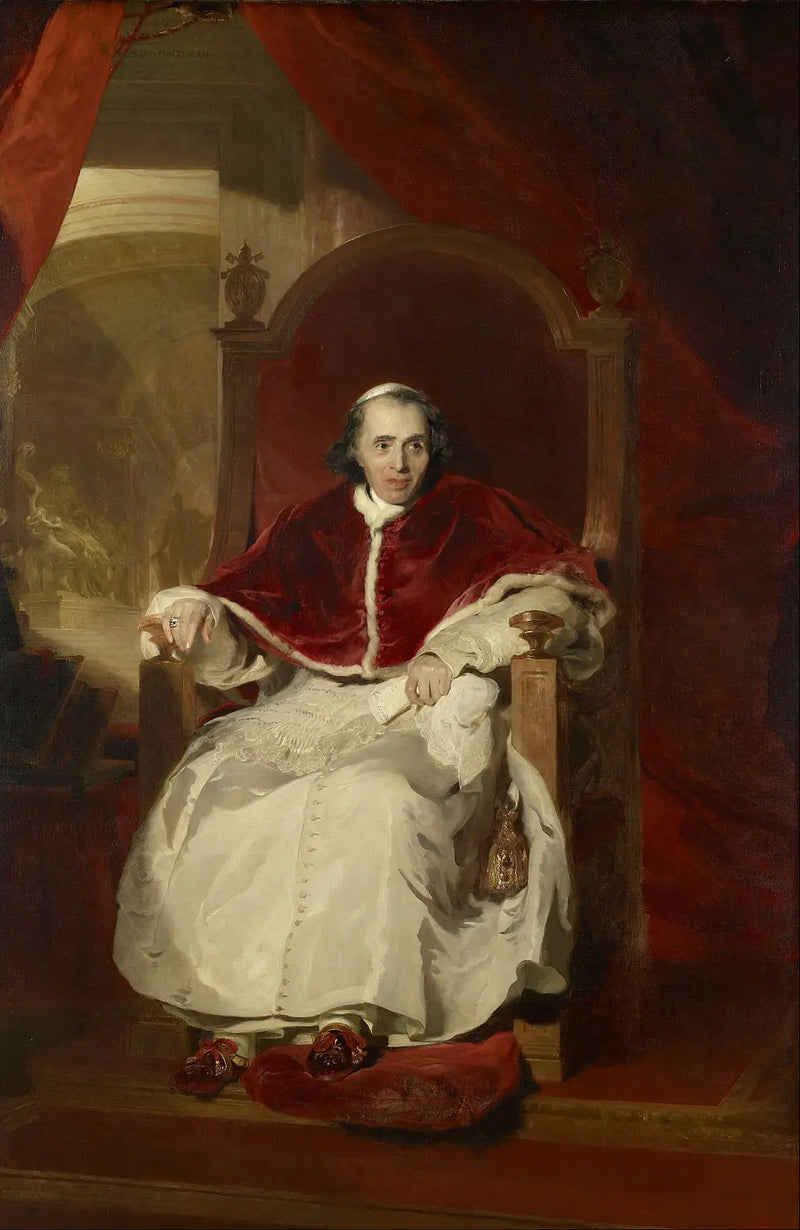 Portrait of Pope Pius VII - Thomas Lawrence