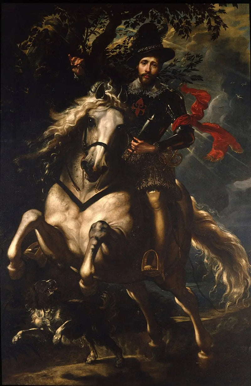 Equestrian Portrait of Giovanni Carlo Doria - Peter Paul Rubens