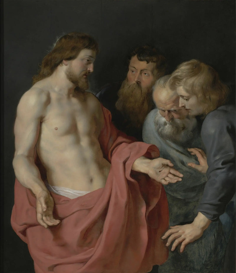 First Appearance of Christ to the Apostles - Peter Paul Rubens