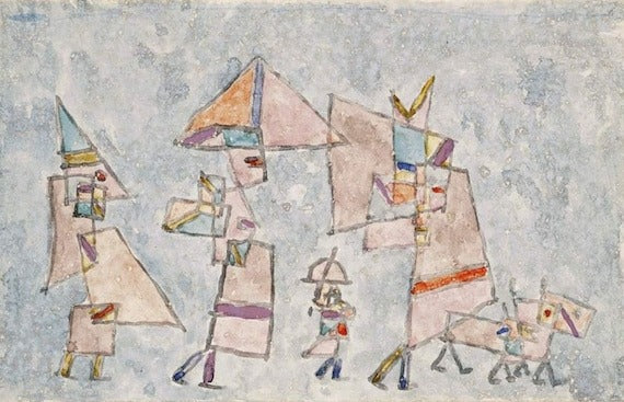 Stroll in the East (Spazier Gang im Orient) - Paul Klee
