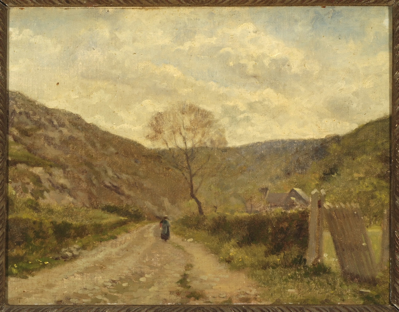 Landweg in Frans berggebied. - Thomas Couture
