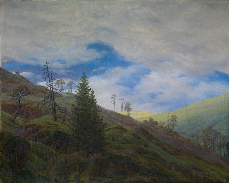 Sunbeam in the Riesengebirge - Caspar David Friedrich