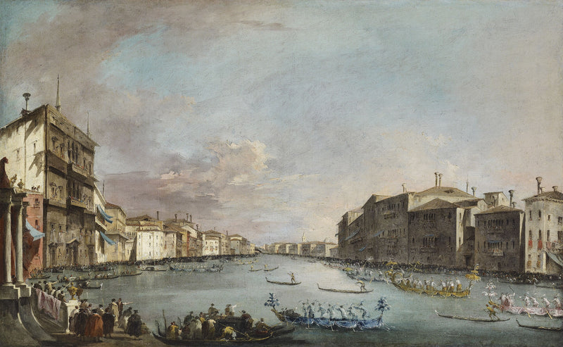 Regatta in Venice - Francesco Guardi