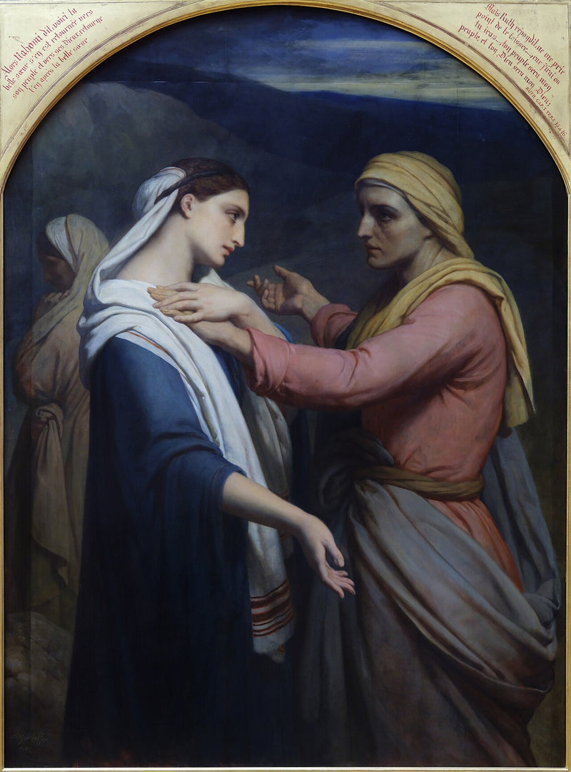 Ruth and Noémi, 1855 - Ary Scheffer