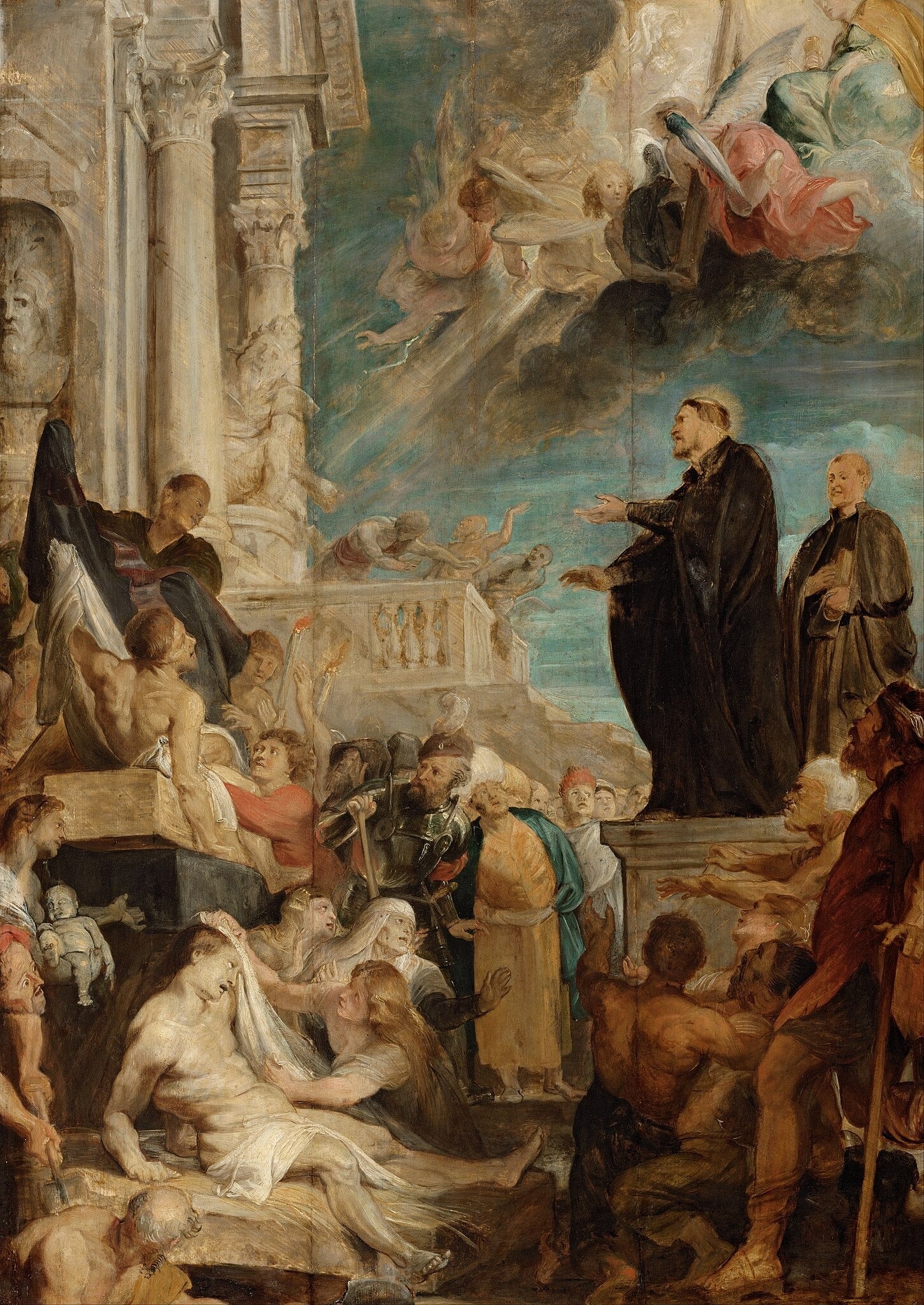 Saint François Xavier guérit les malades - Peter Paul Rubens