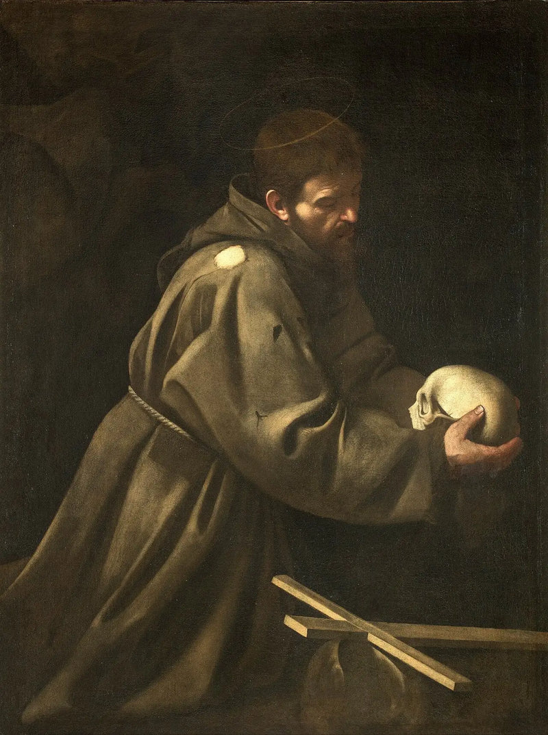 Saint Francis in Meditation - Caravaggio