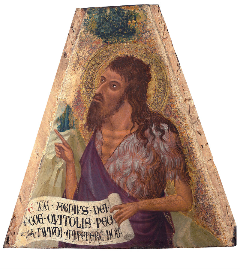 Saint John the Baptist - Ambrogio Lorenzetti