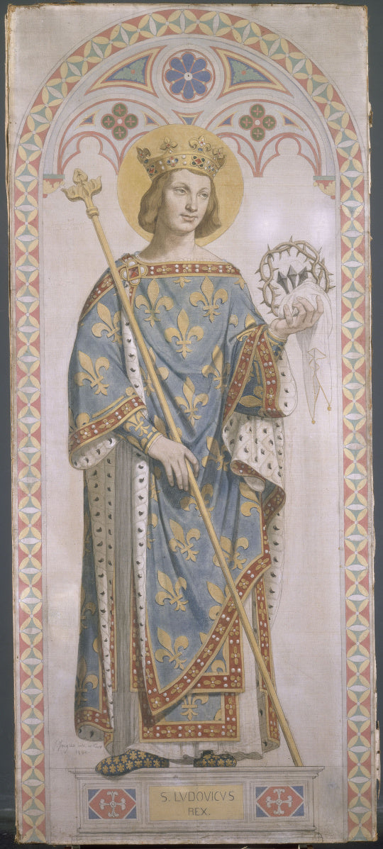 Saint Louis, King of France - Jean-Auguste-Dominique Ingres