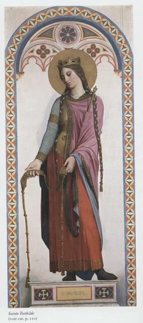 Saint Bathilde of Chelles - Jean-Auguste-Dominique Ingres