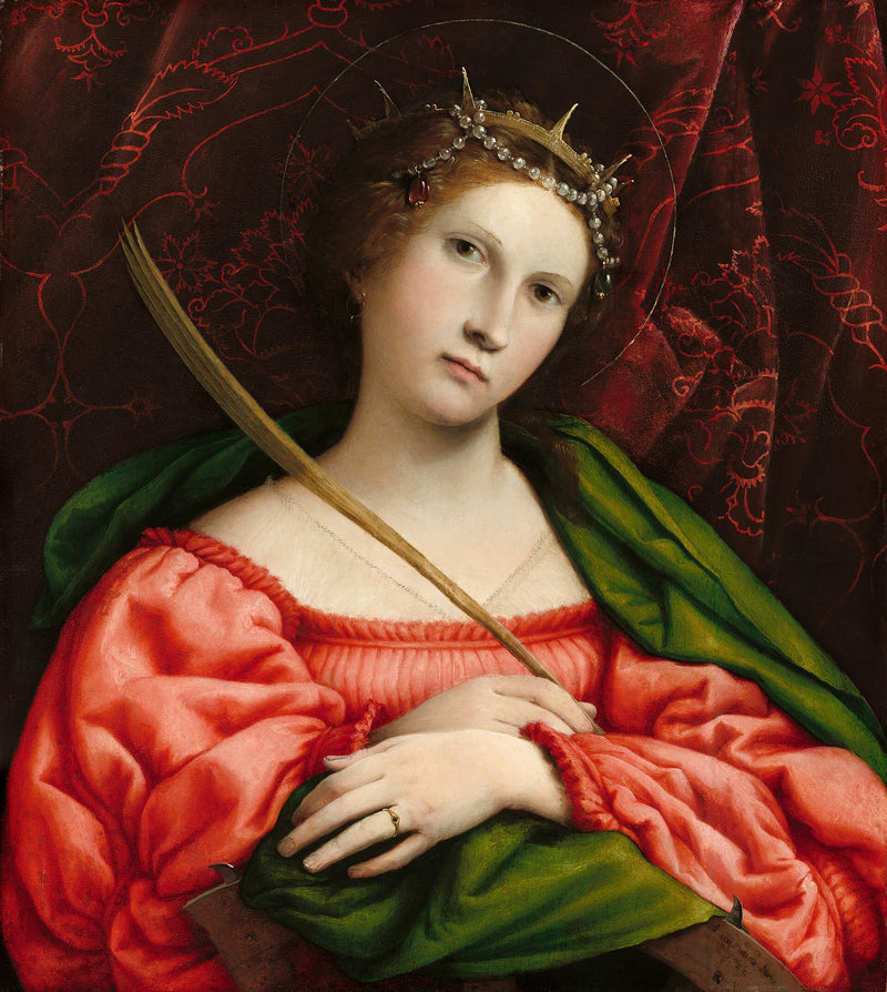 Saint Catherine - Lorenzo Lotto