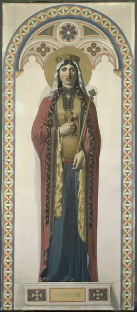 Saint Clotilde, wife of Clovis - Jean-Auguste-Dominique Ingres