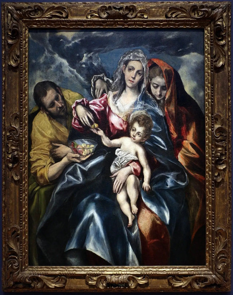 Holy Family with Mary Magdalene - El Greco