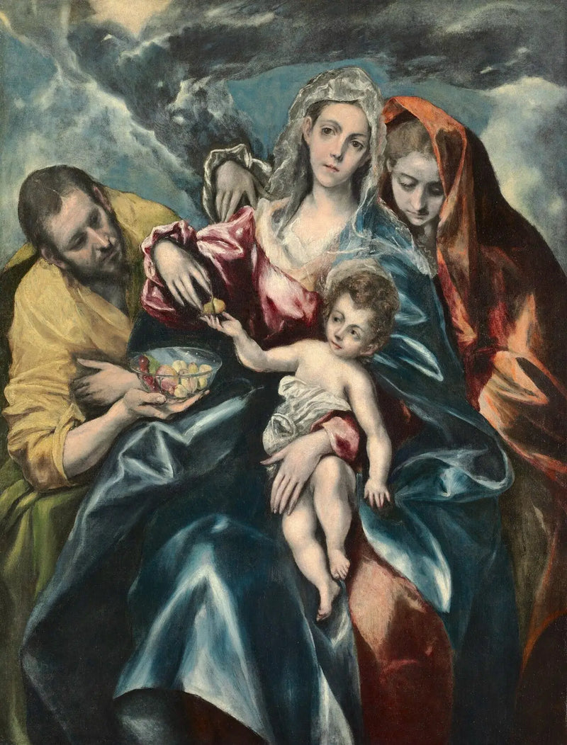 Holy Family with Mary Magdalene - El Greco