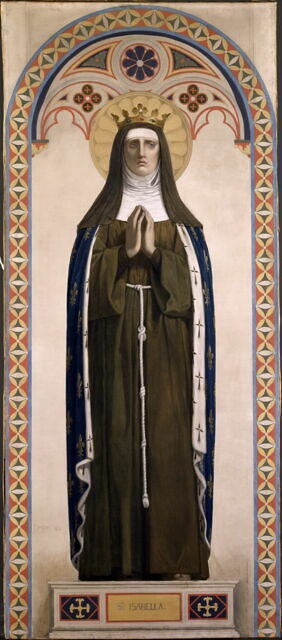 Saint Isabelle of France - Jean-Auguste-Dominique Ingres