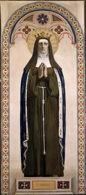 Saint Isabelle of France - Jean-Auguste-Dominique Ingres