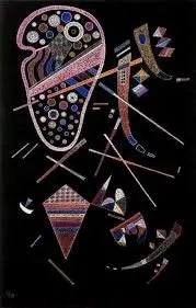Reproduction du tableau « Sans titre - Vassily Kandinsky » par Alpha Reproduction en peinture à l’huile