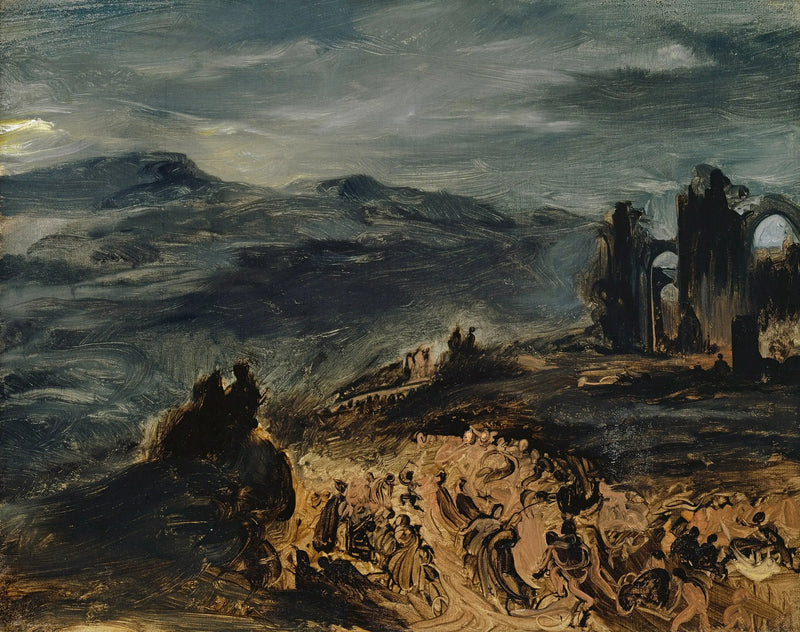 Sabbath Scene - Eugène Delacroix