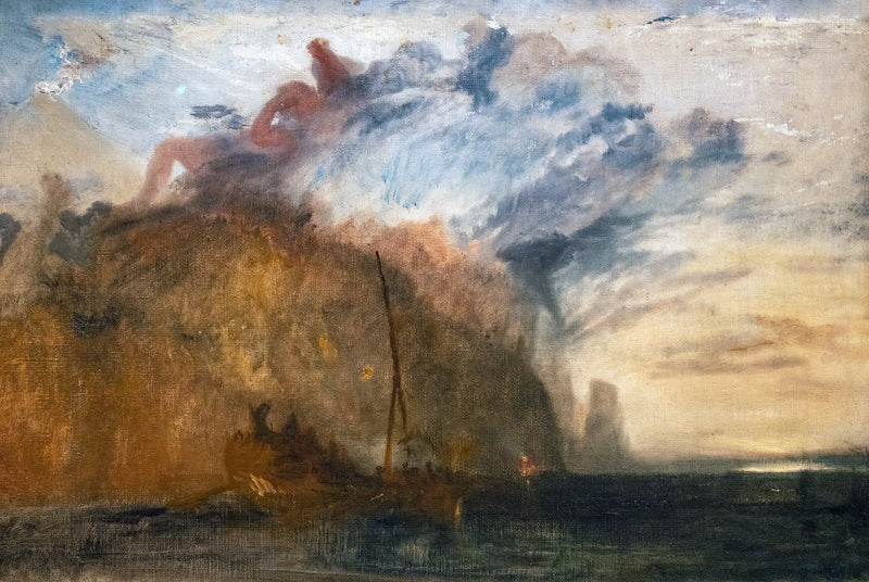 Sketch for ‘Ulysses Deriding Polyphemus’ - J. M. W. Turner