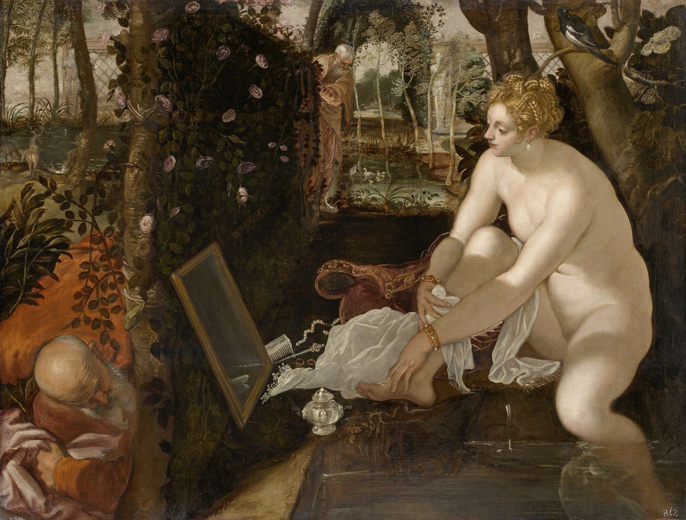Suzanne et les Vieillards - Jacopo Tintoretto - Alpha Reproduction