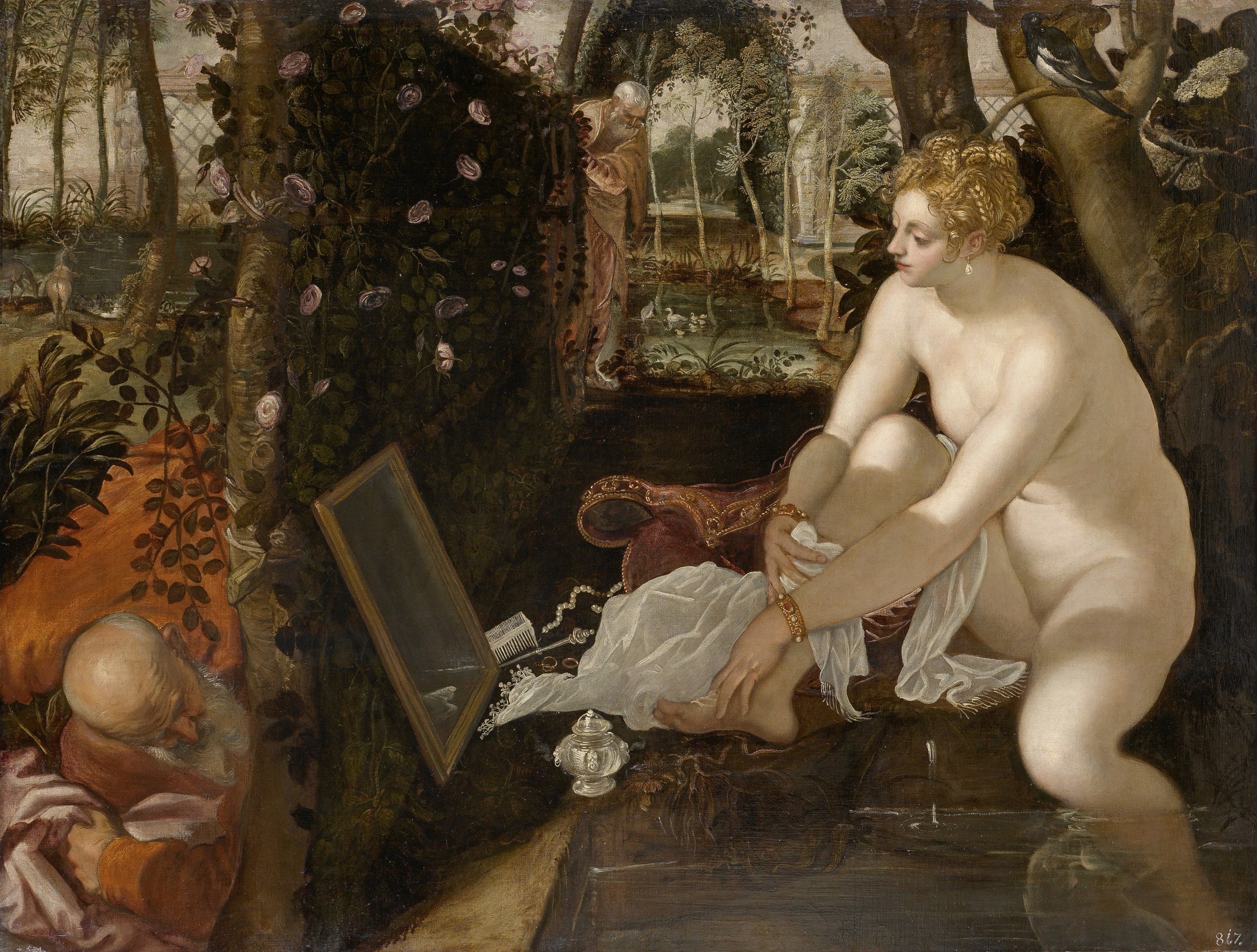 Suzanne et les Vieillards - Jacopo Tintoretto - Alpha Reproduction