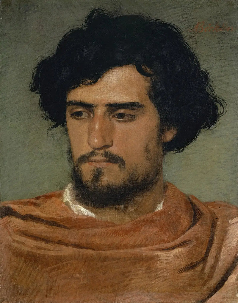 Head of a Roman - Arnold Böcklin