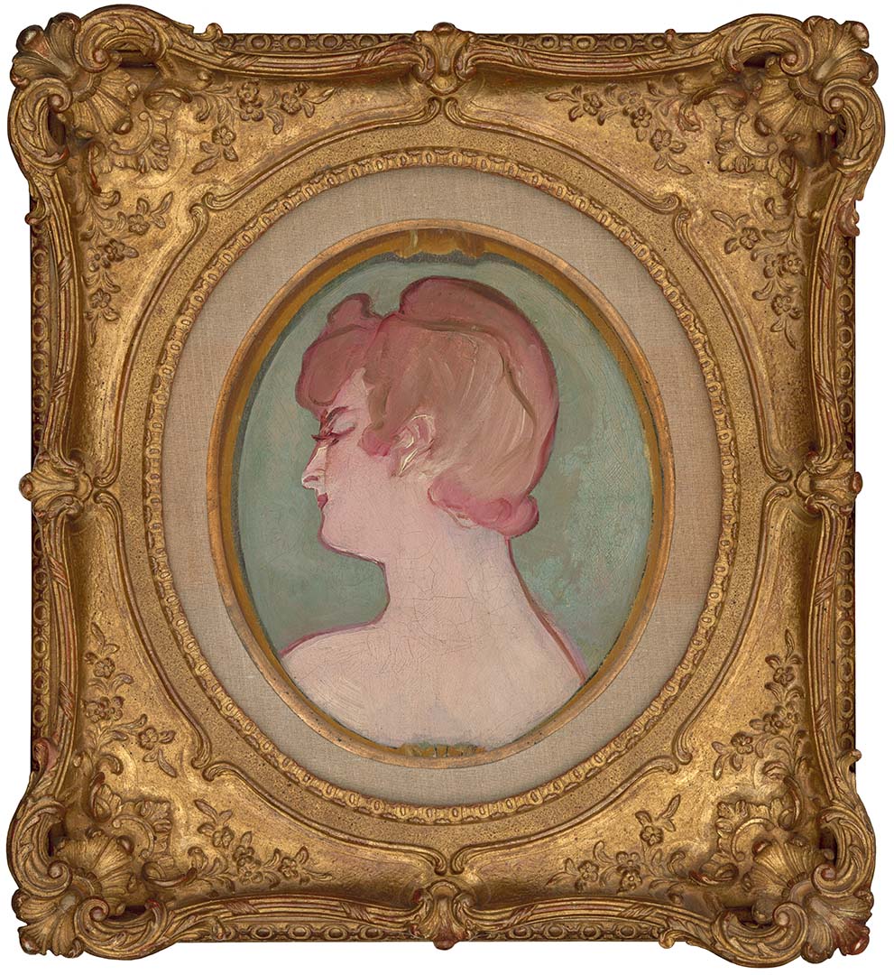 Head of a Girl - Henri de Toulouse-Lautrec