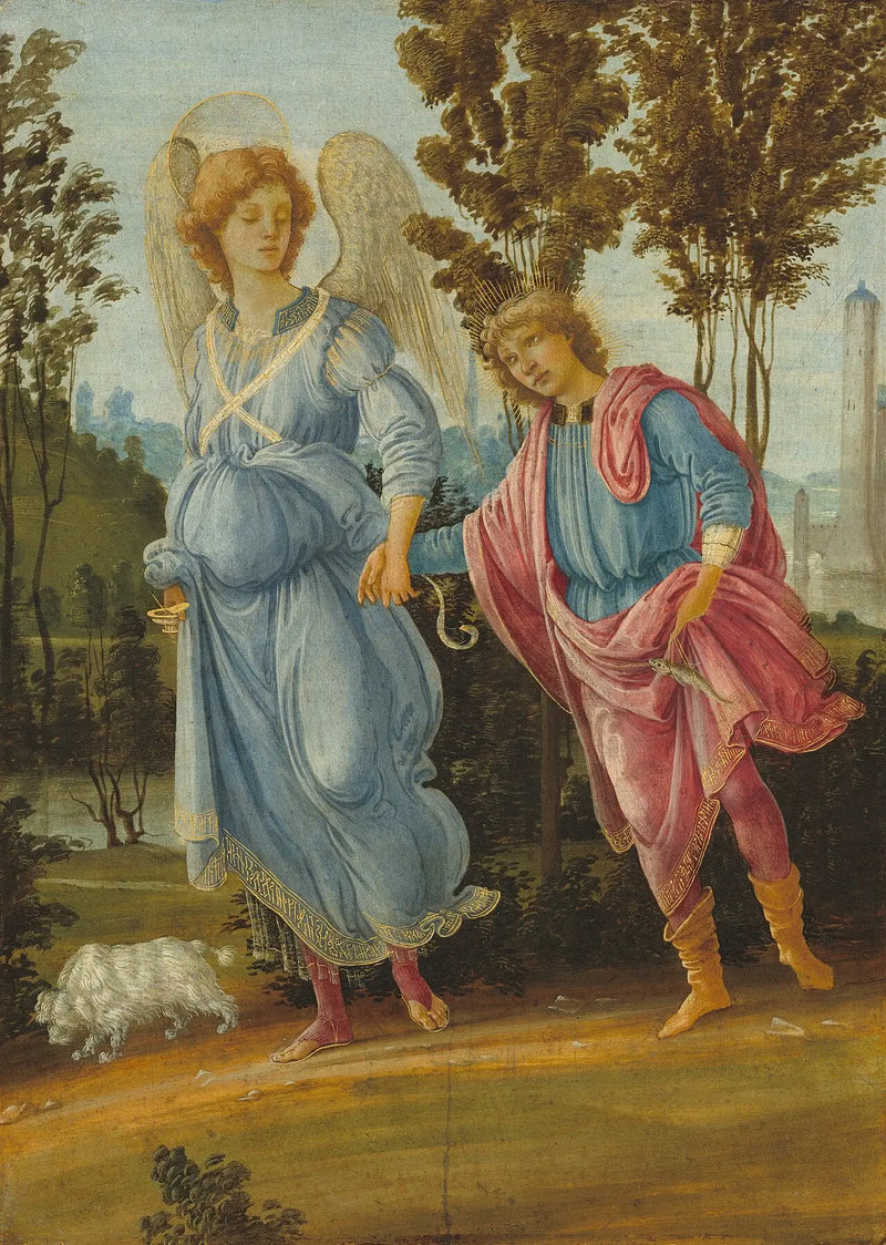 Tobie and the Angel - Filippino Lippi