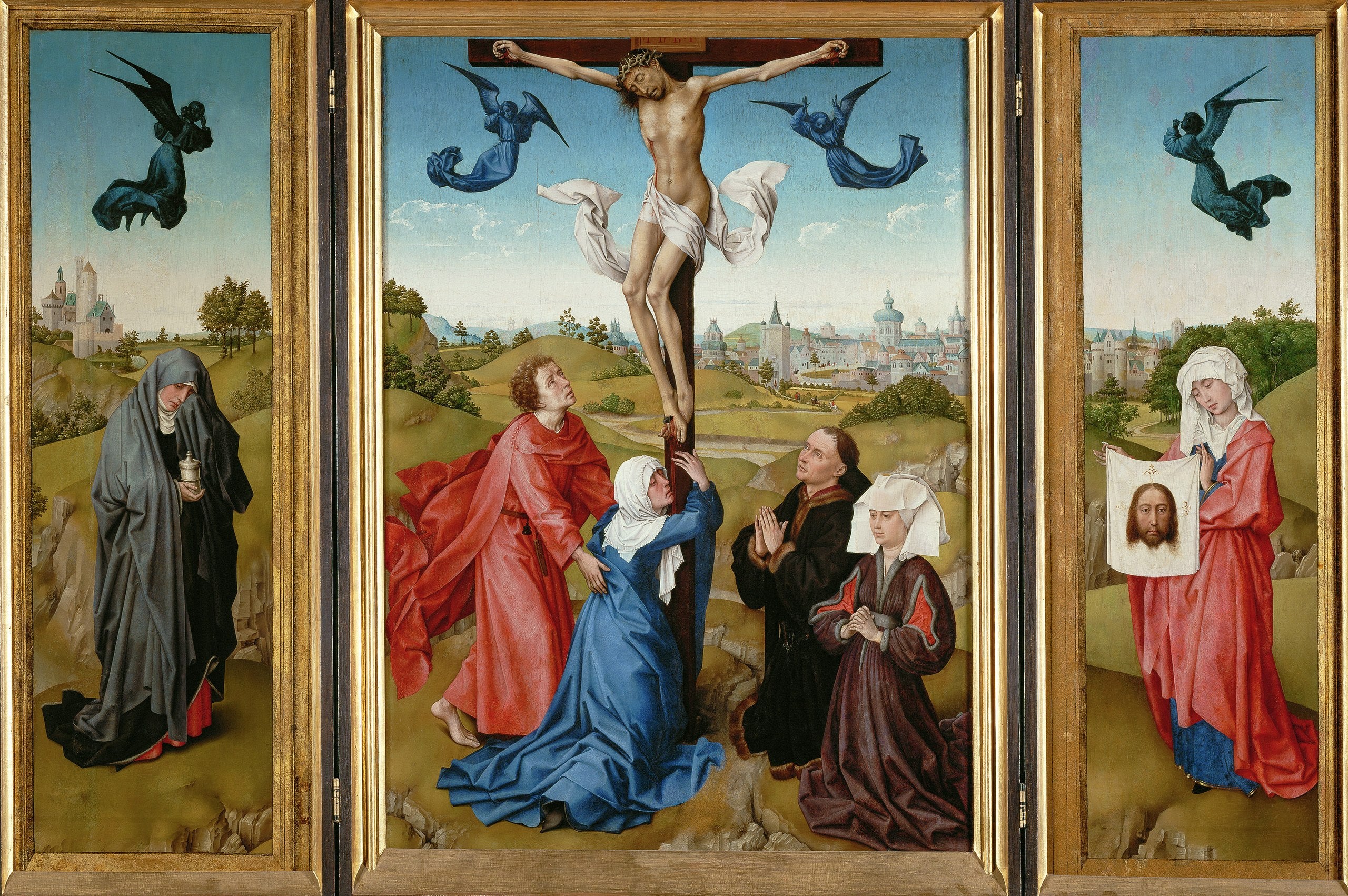 Triptyque de la Crucifixion - Rogier van der Weyden