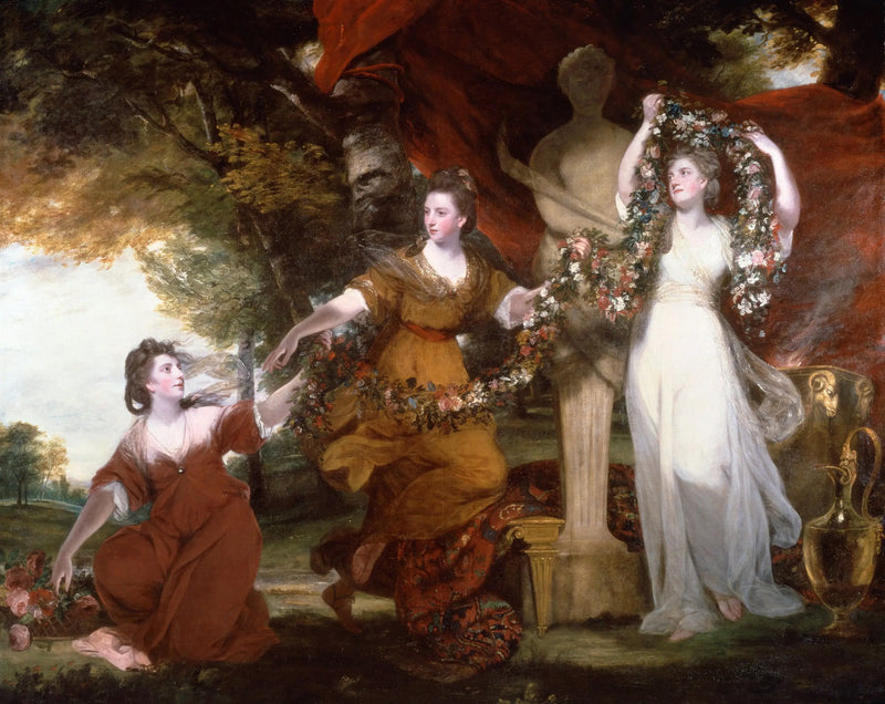 Three Ladies Adorning a Term of Hymen - Joshua Reynolds