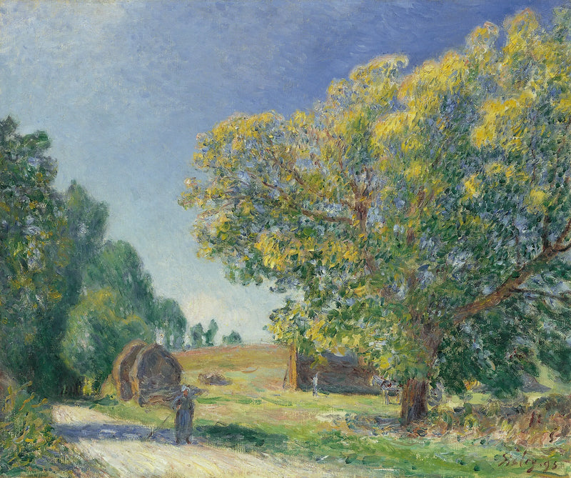 A Forest Clearing - Alfred Sisley
