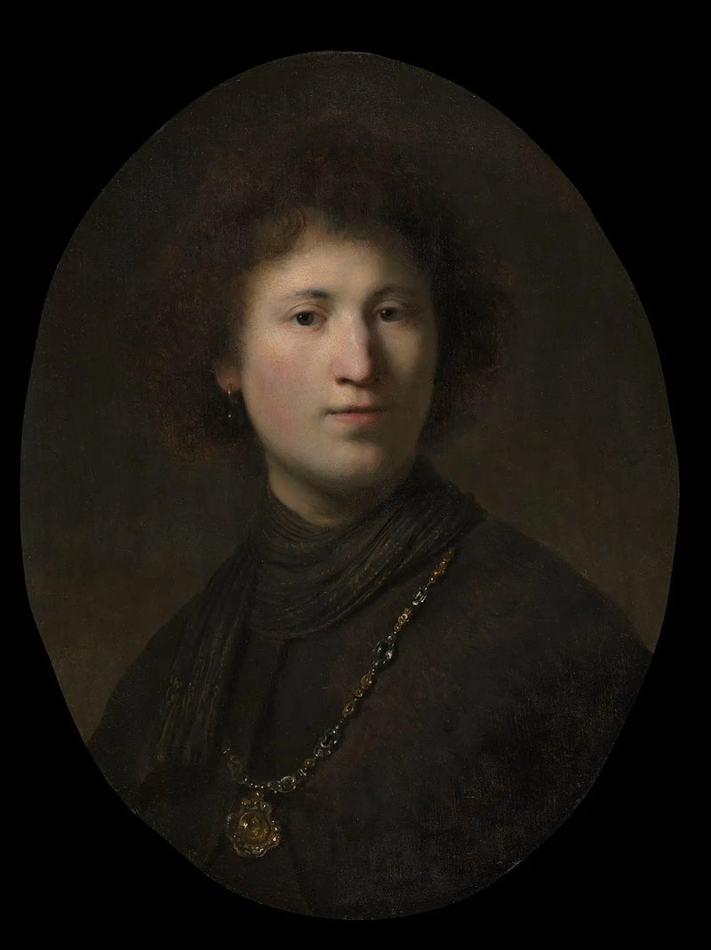 A Young Man with a Chain - Rembrandt
