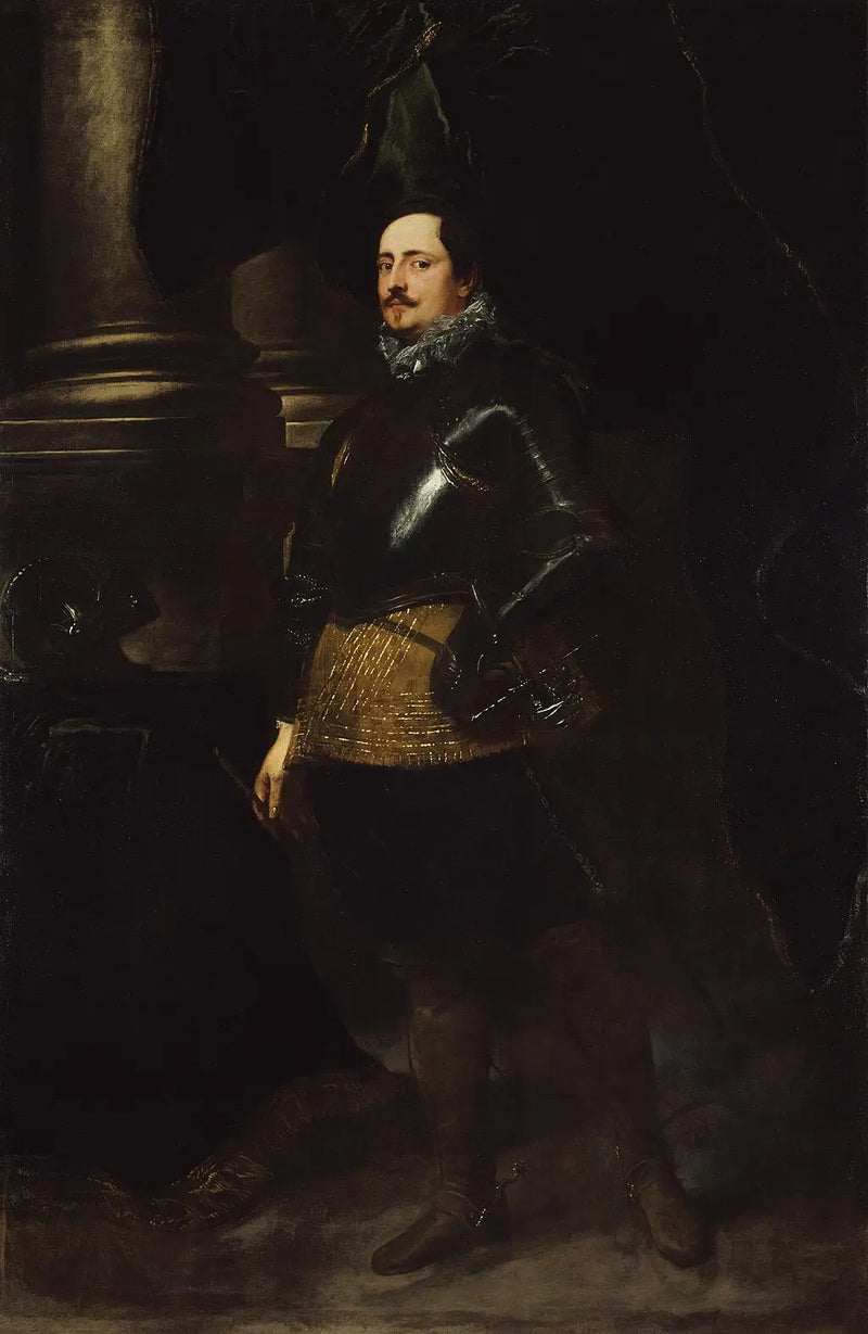An Italian Nobleman - Antoine van Dyck