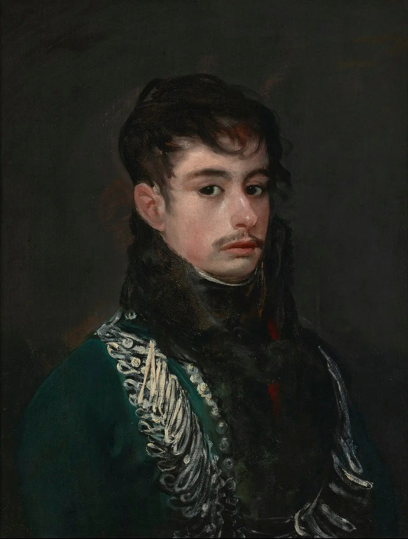 An Officer (probably Count of Teba) - Francisco de Goya