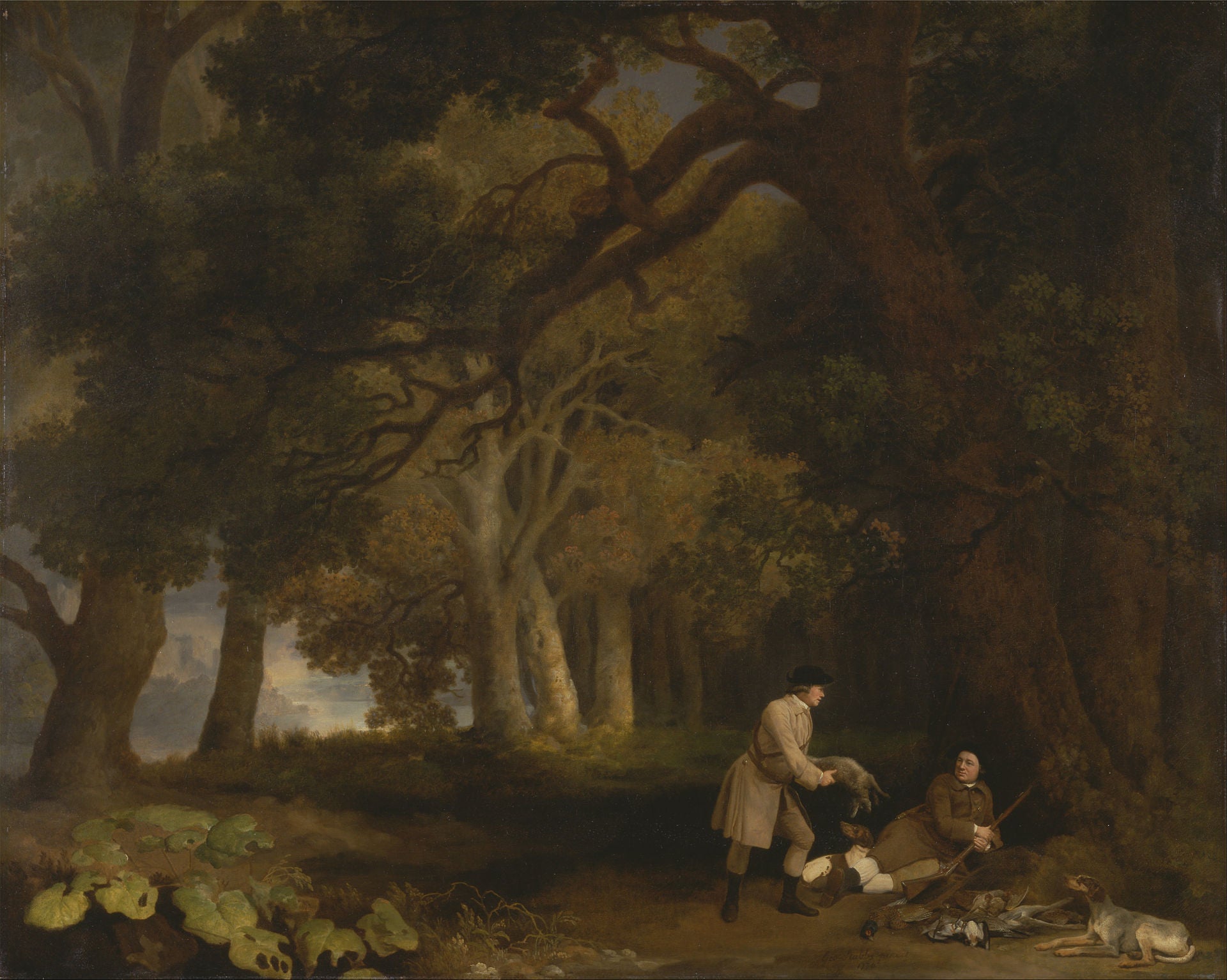 Un repos après la fusillade - George Stubbs