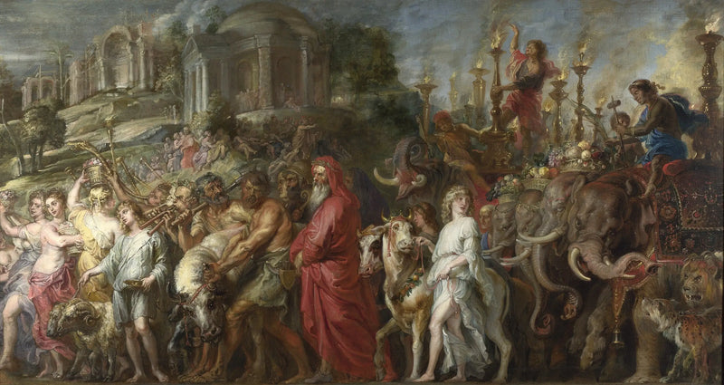 A Roman Triumph - Peter Paul Rubens