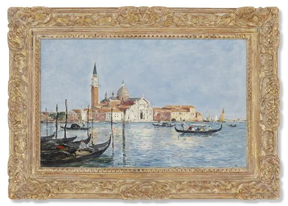 Venice, San Giorgio Church - Eugène Boudin