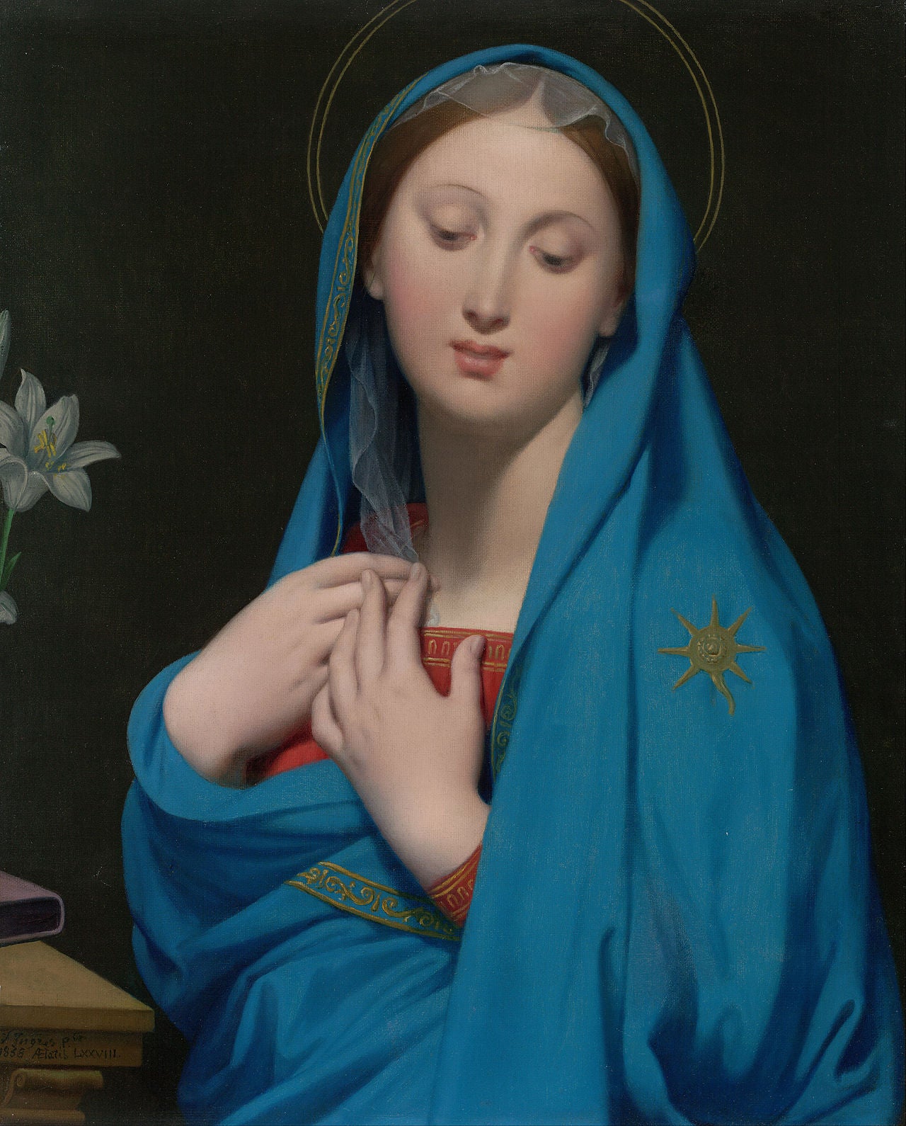 Virgin of the Adoption - Jean-Auguste-Dominique Ingres