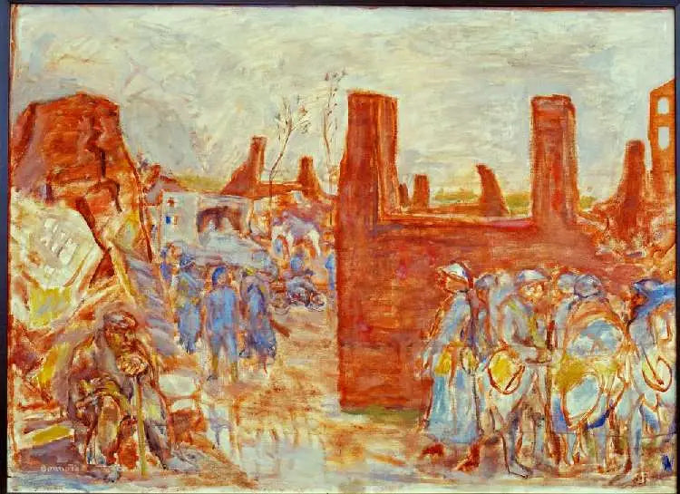 Ruined Village - Pierre Bonnard