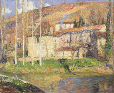 Vue de Labastide-du-Vert (Midi-Pyrénées) - Henri-Jean Guillaume Martin