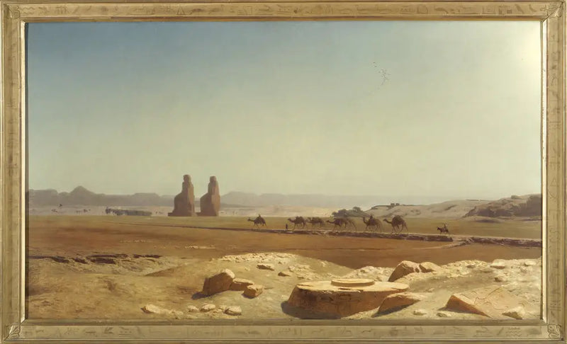 View of the Plain of Thebes (Upper Egypt) - Jean-Léon Gérôme