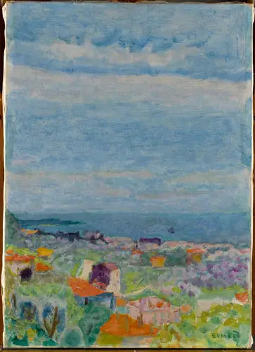 Panoramic View, Le Cannet - Pierre Bonnard