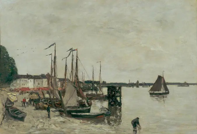Port of Antwerp - Eugène Boudin
