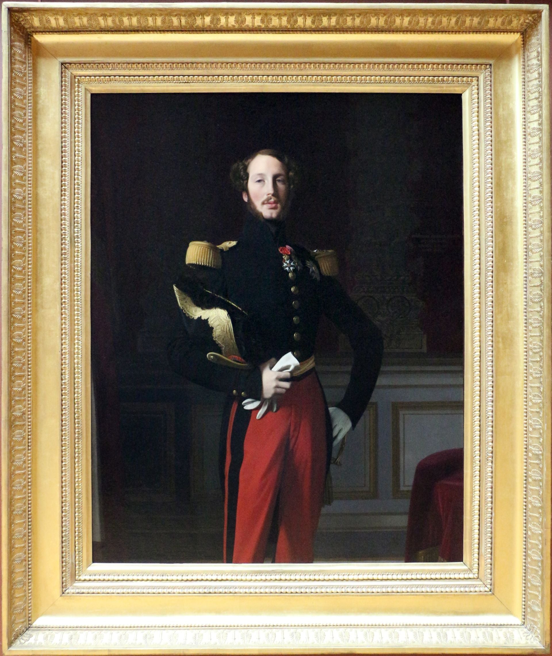portrait of Ferdinand-Philippe, Duke of Orléans - Jean-Auguste-Dominique Ingres