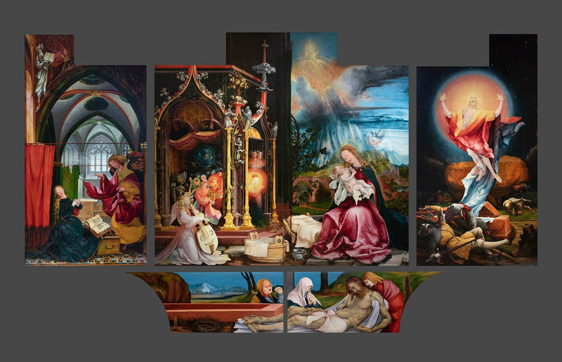 retable d'Issenheim première ouverture - Matthias Grünewald