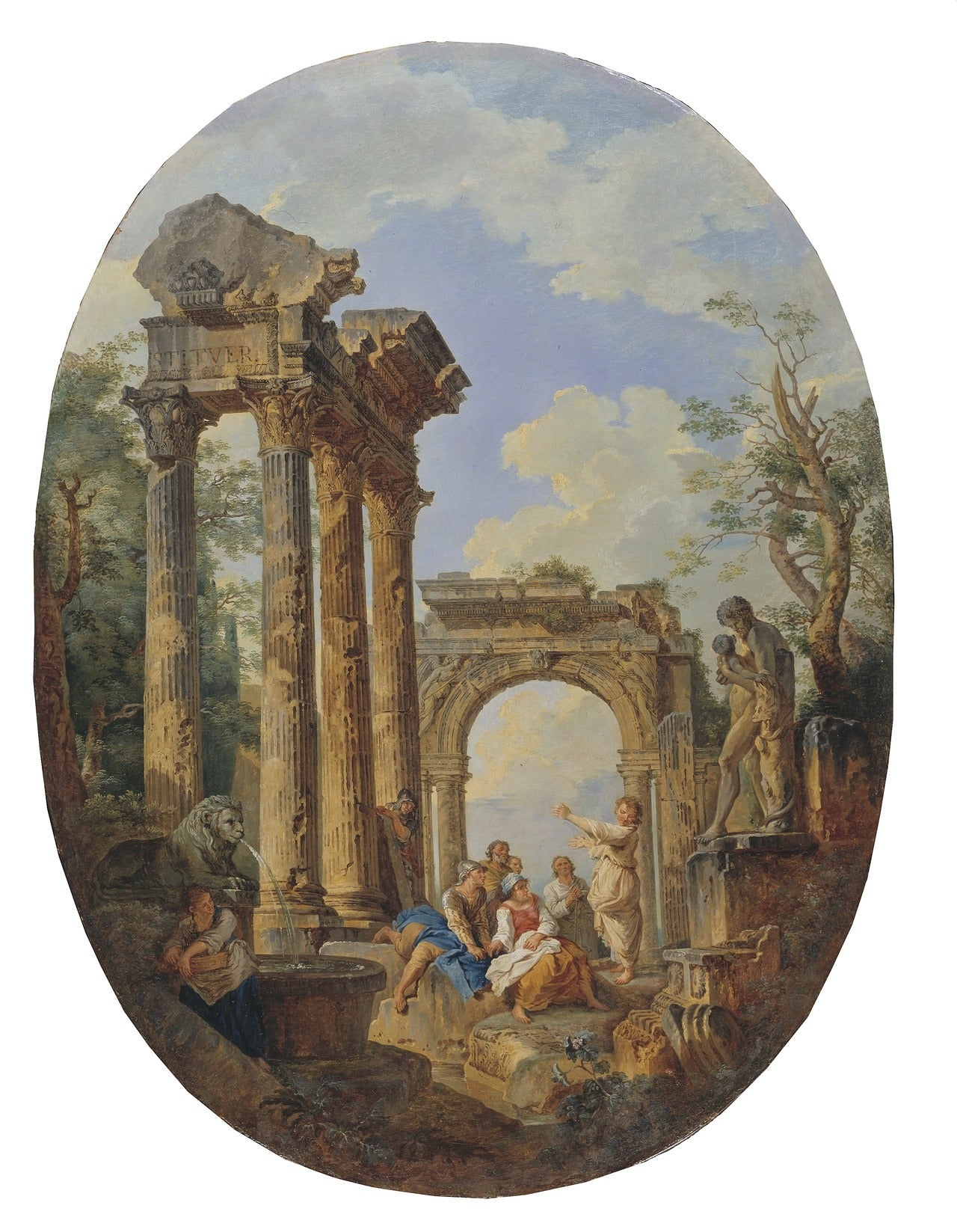 ruines romaines - Giovanni Paolo Panini
